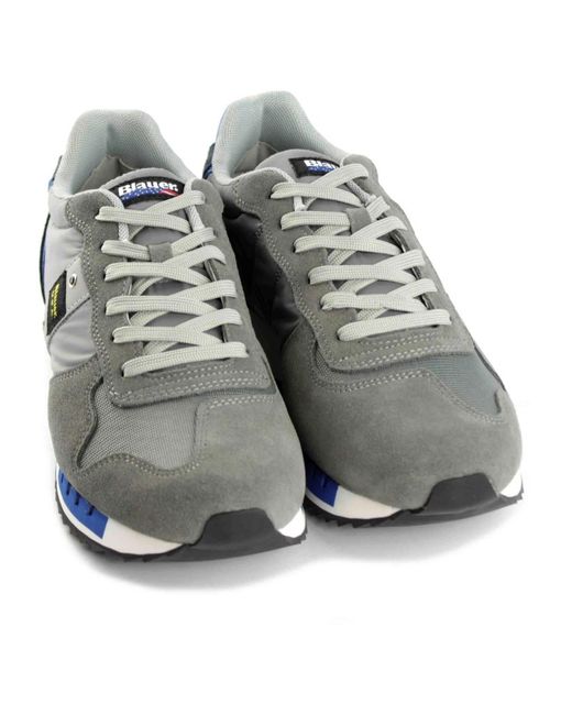 Blauer Sneakers in het Gray voor heren