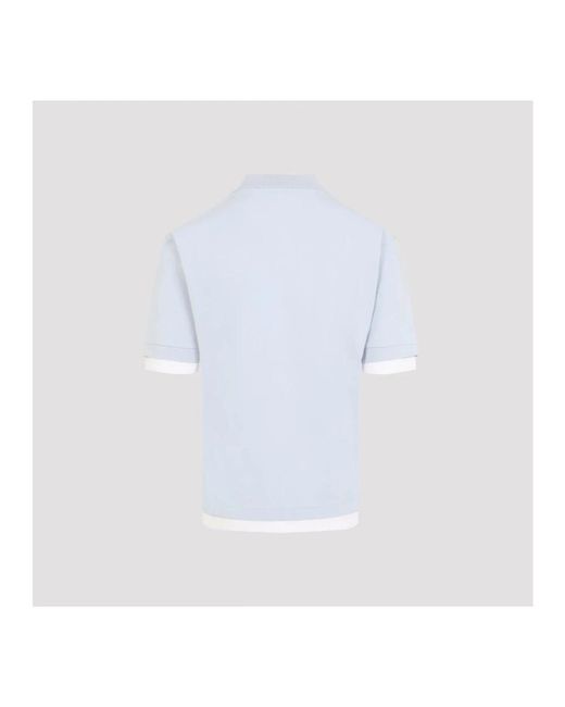 Polo Shirts Prada de hombre de color Blue