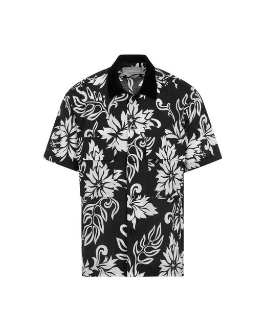 Shirts > short sleeve shirts Sacai pour homme en coloris Black