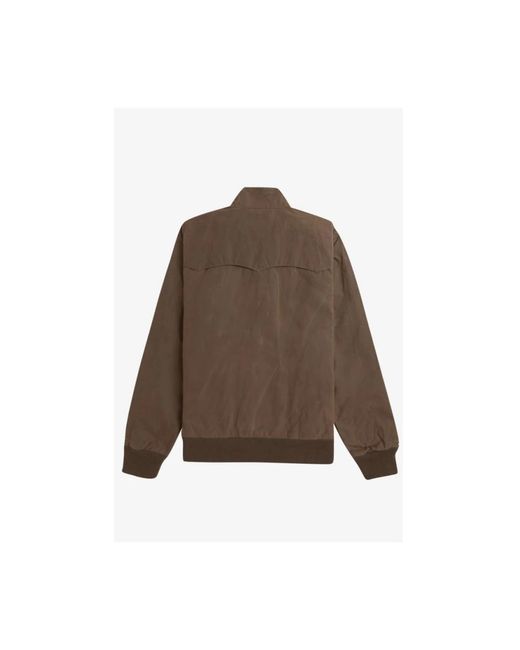 Fred Perry Green Light Jackets for men