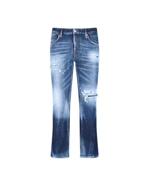 Slim-fit jeans di DSquared² in Blue da Uomo