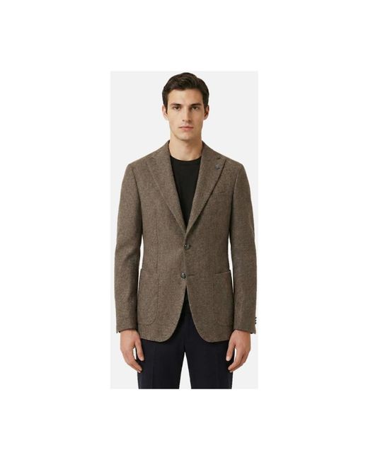 Tagliatore Lance-Lapel Jacket in het Green voor heren