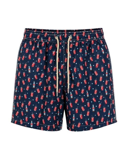 Mc2 Saint Barth Blue Beachwear for men