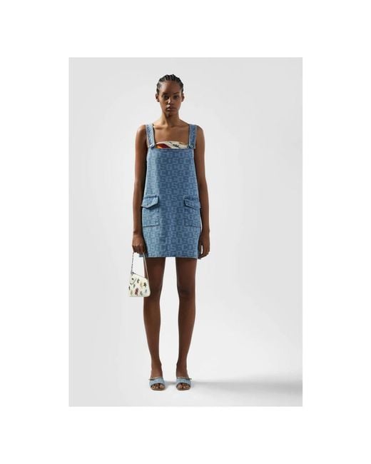 Gcds Blue Short Dresses