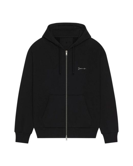 Givenchy Black Zip-Throughs for men