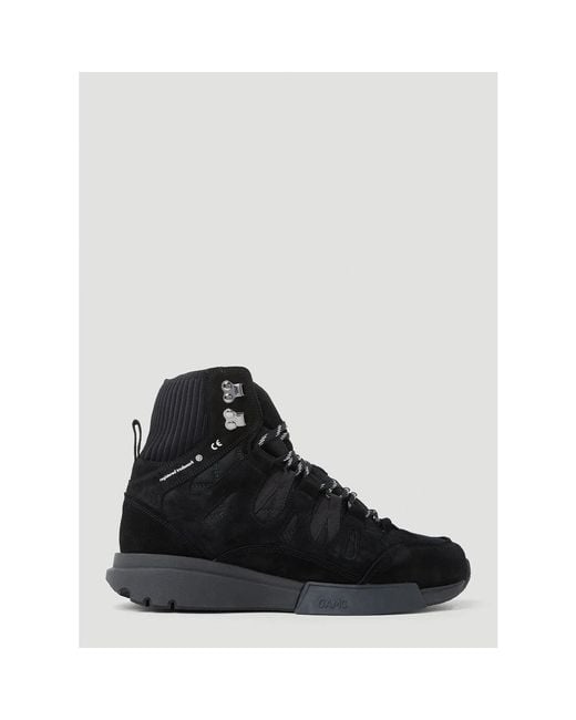 OAMC Black Lace-Up Boots for men
