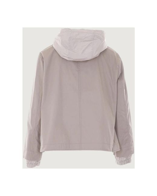 Herno Gray Winter Jackets