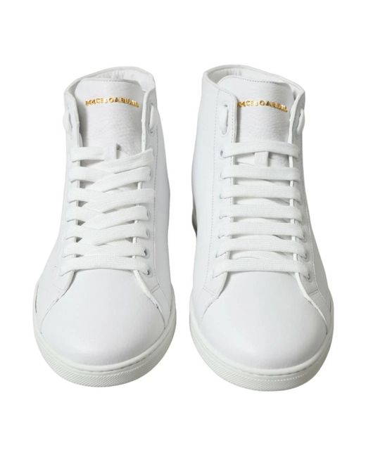 Dolce & Gabbana White Sneakers for men