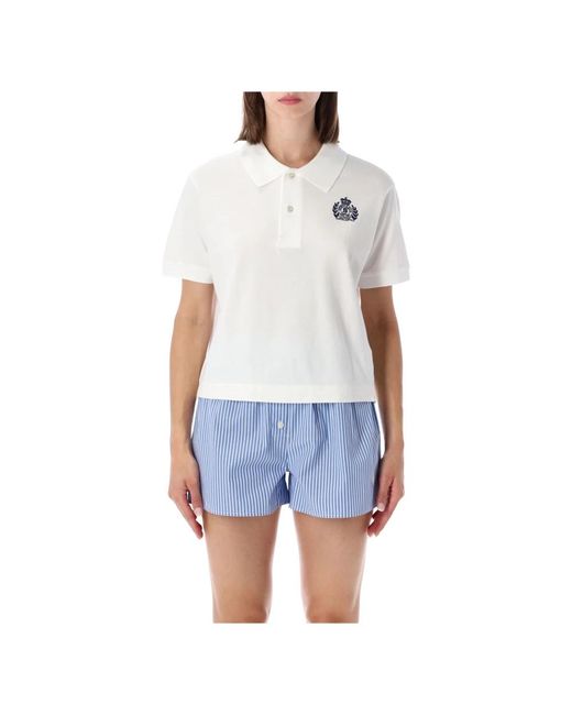 Sporty & Rich Blue Polo Shirts