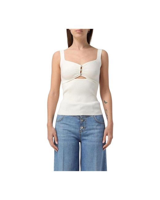 Sleeveless Tops di Liu Jo in Blue