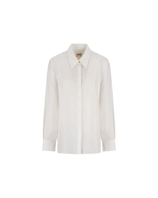Khaite Minta Top in het White