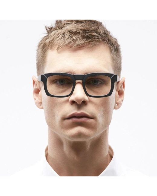 Kuboraum Black Eyeglasses for men