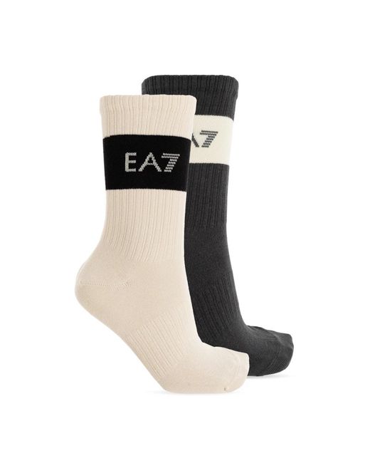 Socks EA7 de color Black