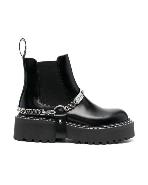 Karl Lagerfeld Black Chelsea Boots