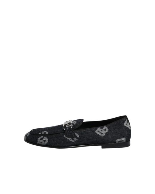 Dolce & Gabbana Black Loafers for men