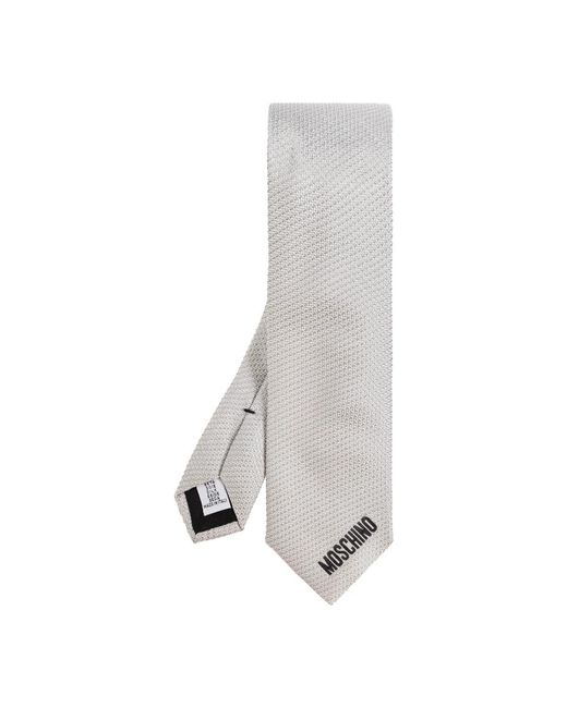 Ties di Moschino in Gray da Uomo