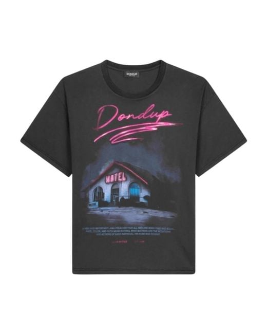 Dondup Black T-Shirts