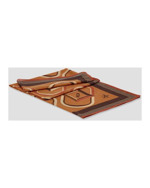 MCM Brown Winter Scarves