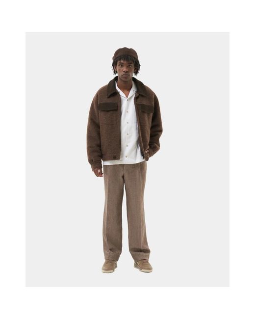 Filling Pieces Box Jacket in het Brown voor heren