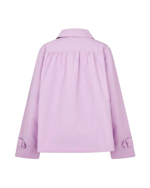 Lolly's Laundry Overhemden ,Paars ,Shirts in het Purple