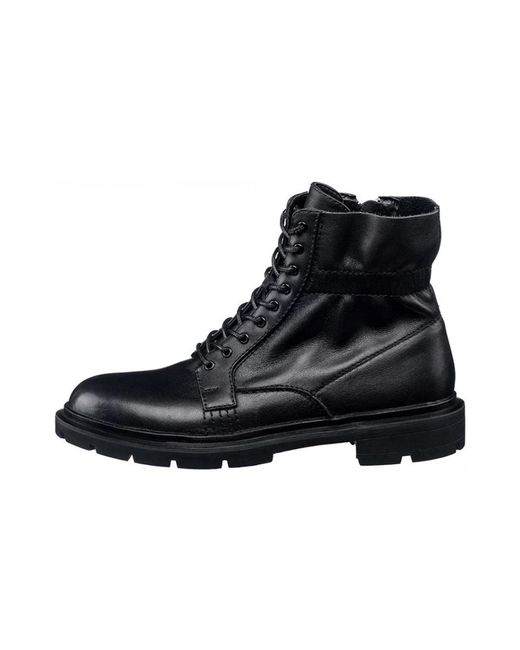Lace-Up Boots di CESARE GASPARI in Black