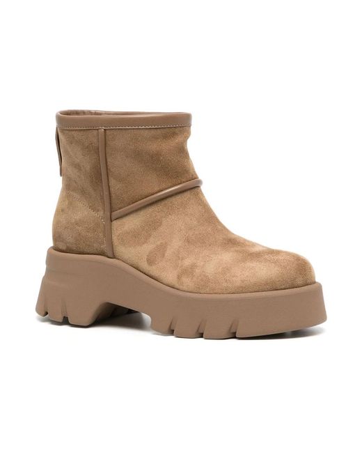 Gianvito Rossi Winter Boots in het Natural