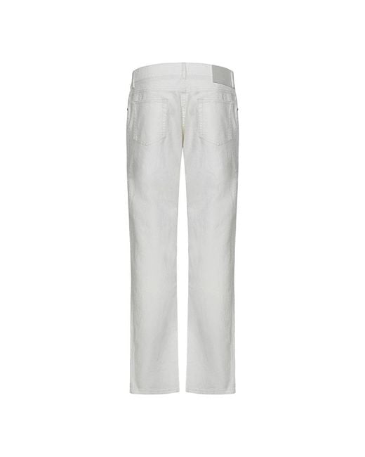 Etro Gray Straight Jeans for men