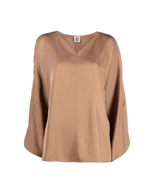 By Malene Birger Brown Blouses