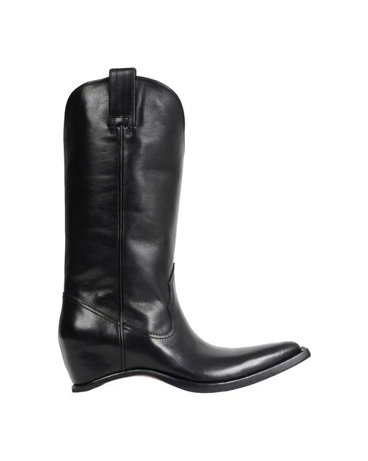 Maison Margiela Black Cowboy Boots