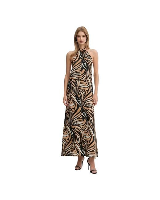 Twinset Metallic Maxi Dresses