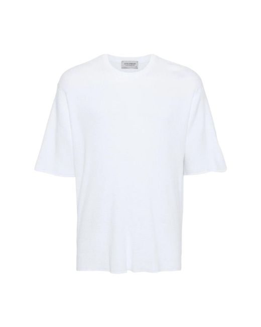 John Smedley White T-Shirts for men