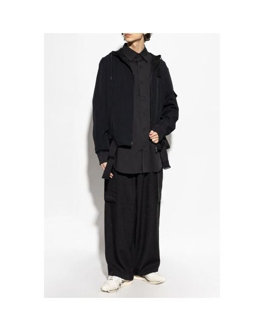 Y-3 Blue Light Jackets for men