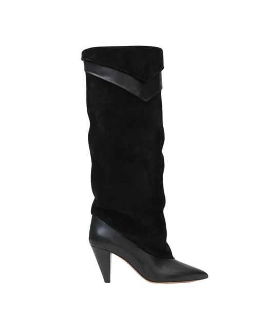Isabel Marant Black Heeled Boots