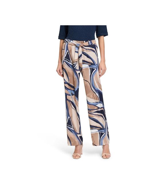BETTY&CO Straight Trousers in het Blue