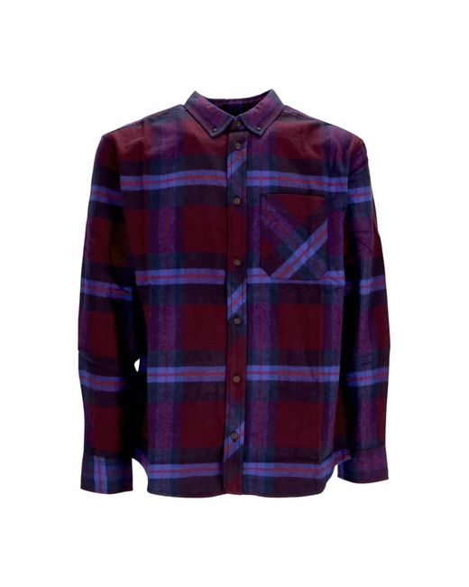 Element Overhemden ,Veelkleurig ,Casual Shirts in het Blue voor heren