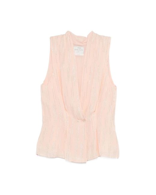 Forte_forte Pink Sleeveless Tops
