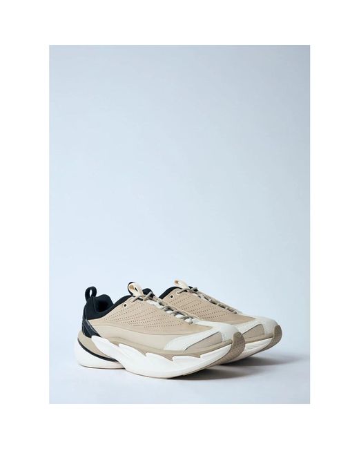 Hoka One One Gray Nabukleder chunky sole sneakers