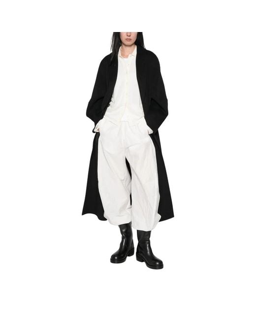 Lisa Yang Black Double-Breasted Coats