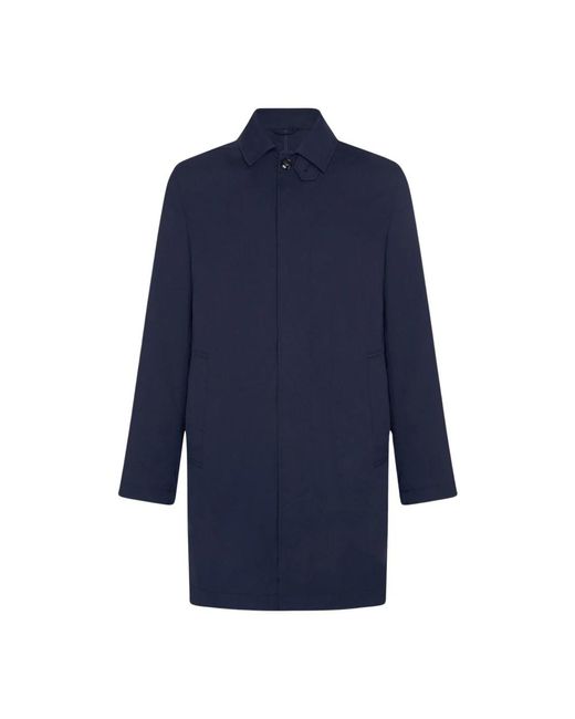 Coats > single-breasted coats Kiton pour homme en coloris Blue