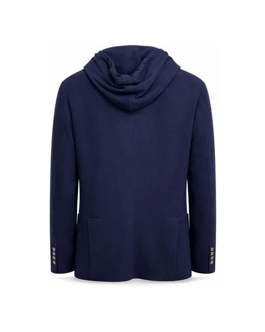 Eleventy Blue Blazers for men