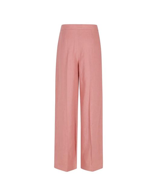 Eleventy Pink Wide Trousers