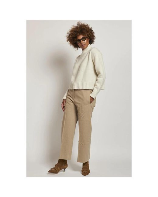 Studio Nicholson Natural Wide Trousers