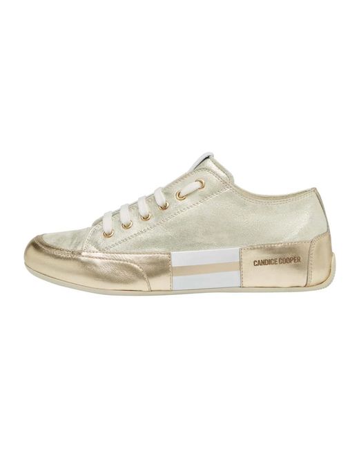 Candice Cooper Natural Sneakers rock patch s