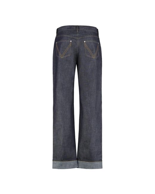 Bottega Veneta Blue Straight Fit Jeans for men