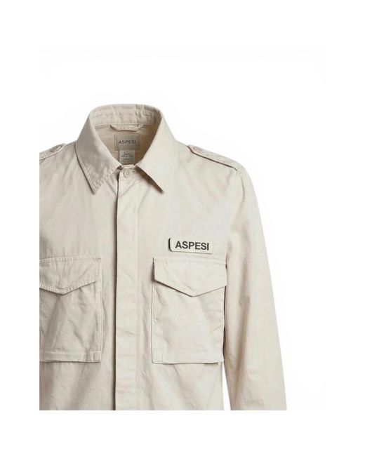 Aspesi Gray Casual Shirts for men