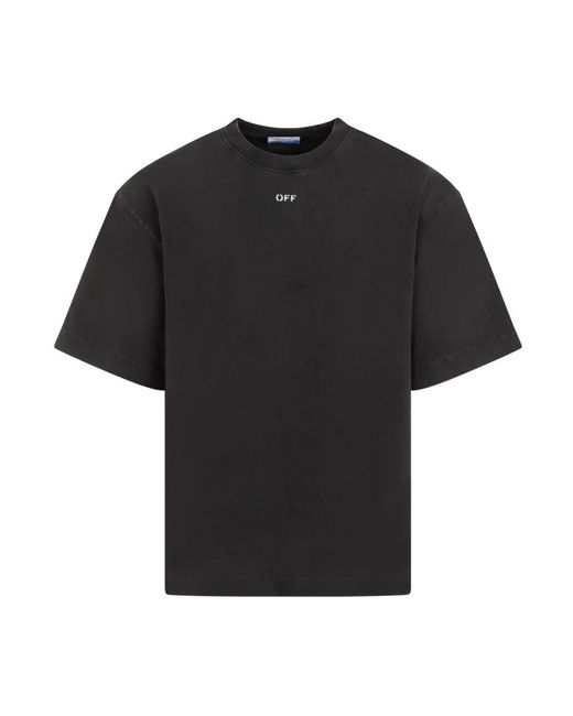 Off-White c/o Virgil Abloh Black T-Shirts for men