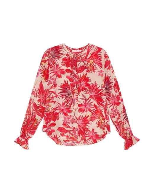 Maliparmi Red Blouses