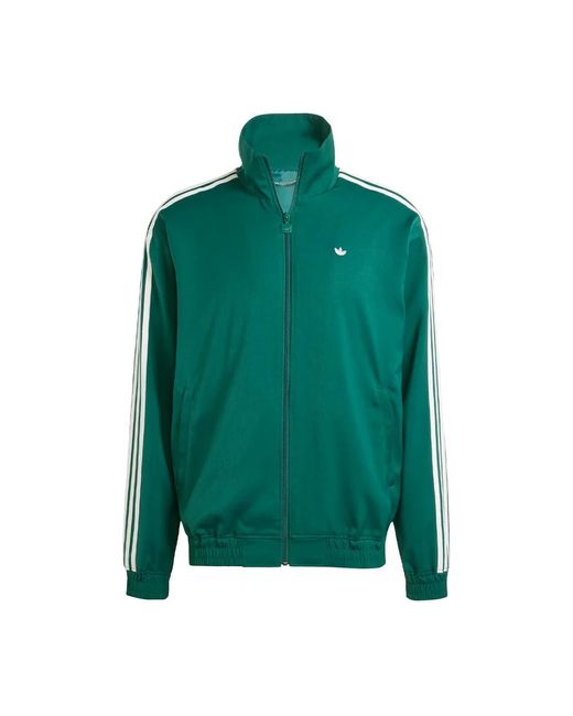 Adidas Green Zip-Throughs for men