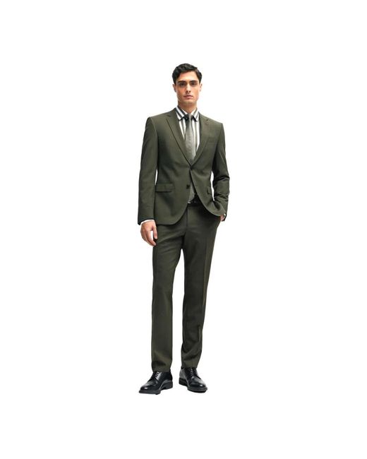 Boss Green Single Breasted Suits for men