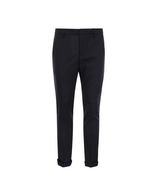 Dondup Blue Suit Trousers for men